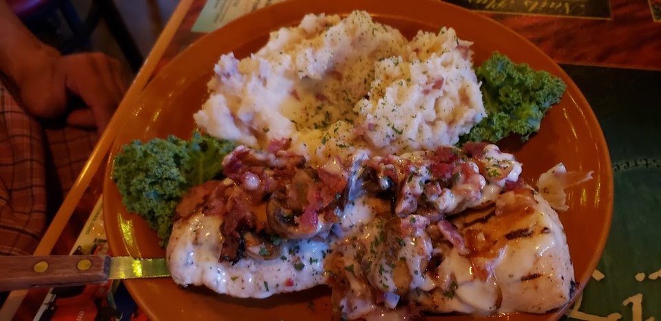 Southern Smothered Chicken with Mushrooms